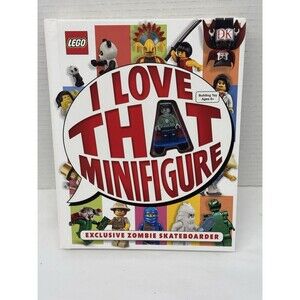 LEGO I Love That Minifigure Zombie Skateboard COL227 Exclusive Minifigure+Book